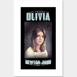 olivia newton Posters and Art